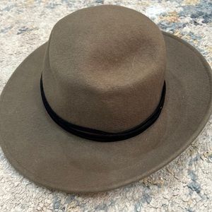 Olive Panama hat